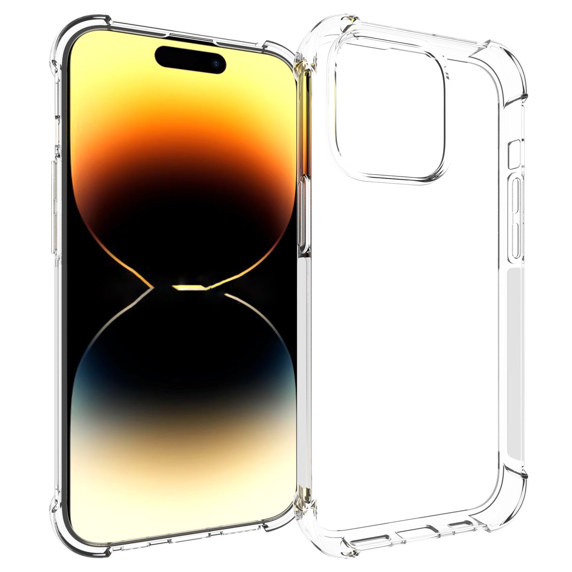 Phone Case for iPhone 15 Pro Anti-Slip Shockproof Four Corner Airbag Flexible TPU Phone Cover Phone Case for iPhone 15 Pro Anti-Slip Shockproof Four Corner Airbag Flexible TPU Phone Cover